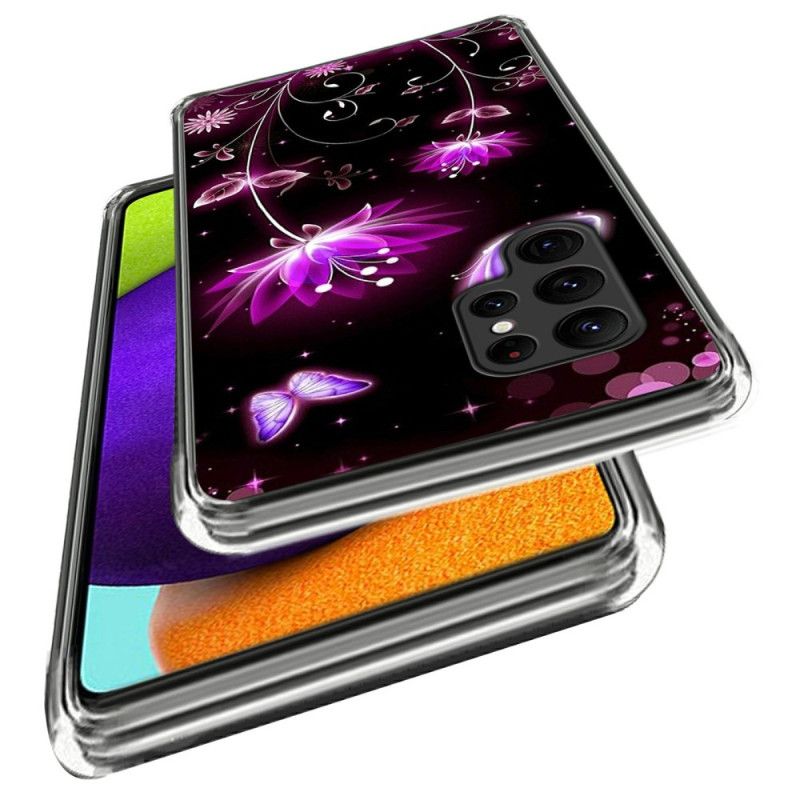 Deksel Samsung Galaxy S25 Ultra 5g Rosa Lotus