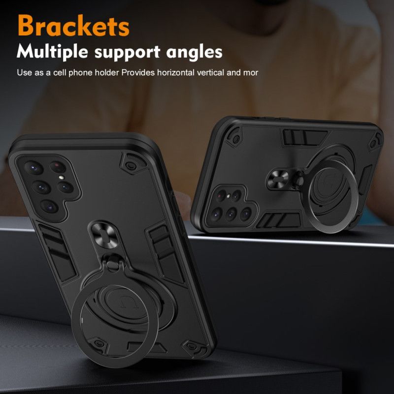 Deksel Samsung Galaxy S25 Ultra 5g Roterende Stativ Og Støtsikker Beskyttelse