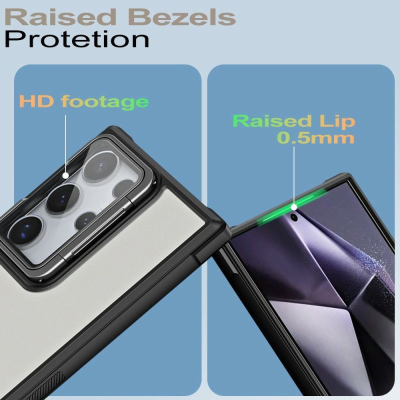 Deksel Til Samsung Galaxy S25 Ultra 5g Linsebeskytter Og Stativ