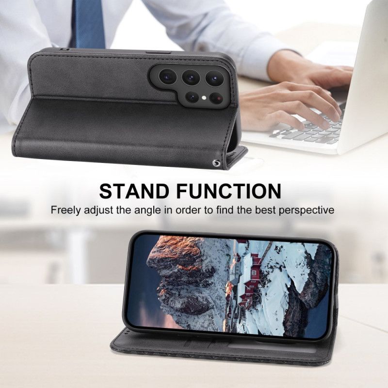 Folio Deksel Samsung Galaxy S25 Ultra 5g Diamanttrykk Beskyttelse Deksel