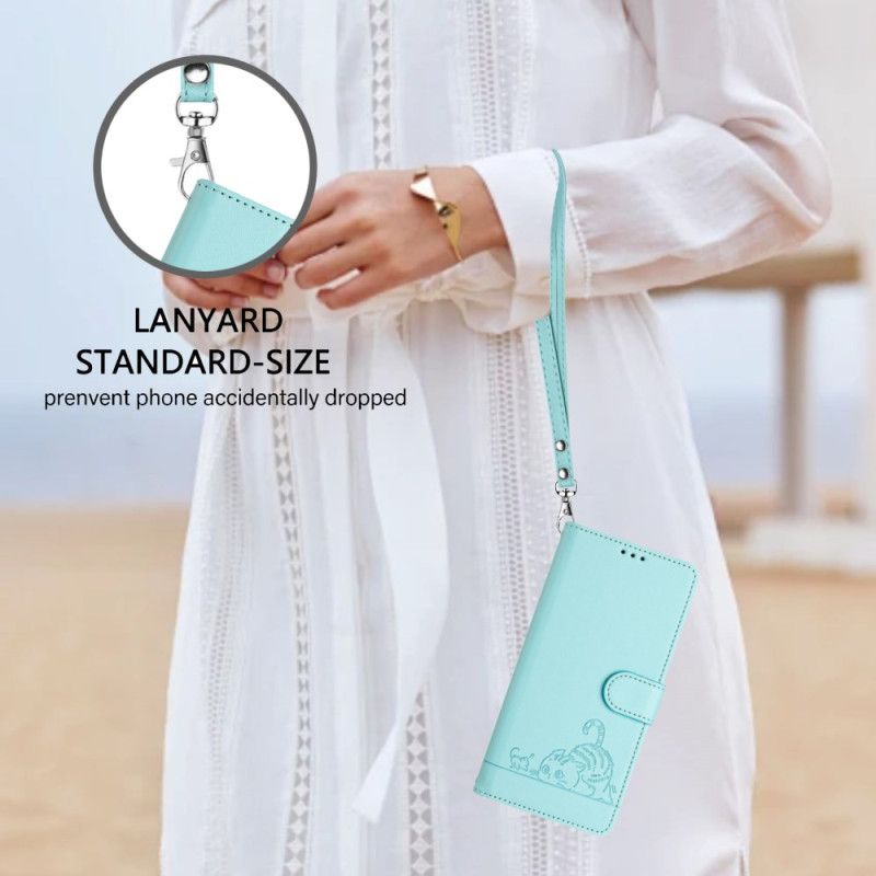 Folio Deksel Samsung Galaxy S25 Ultra 5g Kattemotiv