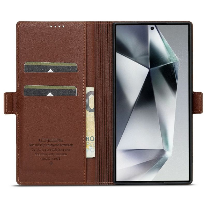 Folio Deksel Samsung Galaxy S25 Ultra 5g Klassisk Lc.imeeke