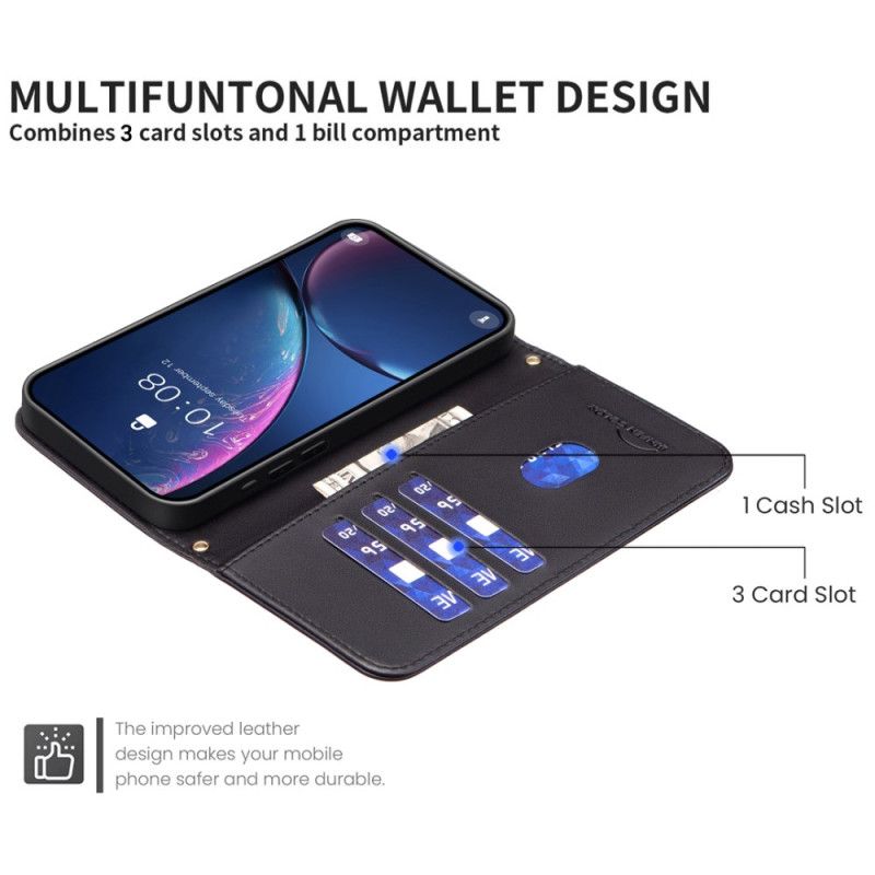 Folio Deksel Samsung Galaxy S25 Ultra 5g Premium Quiltet