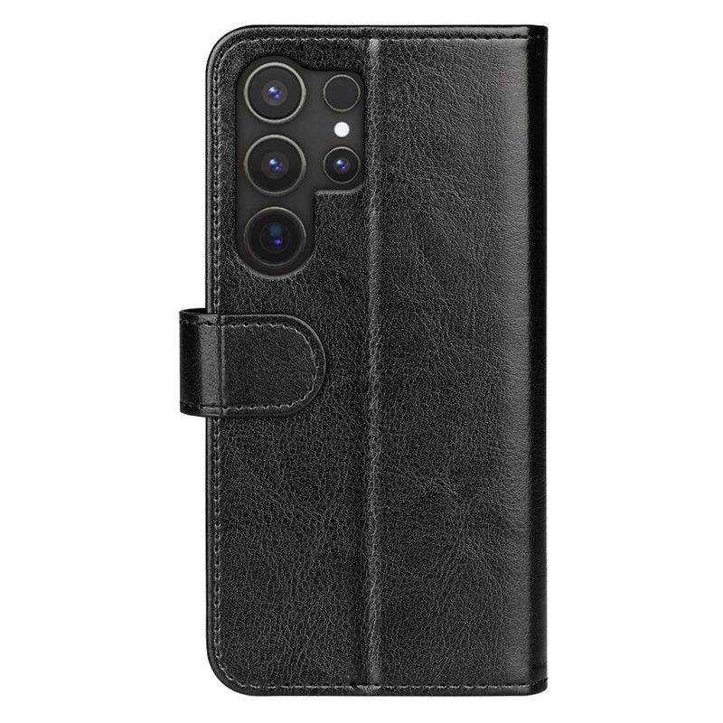 Folio Deksel Samsung Galaxy S25 Ultra 5g Vintage Beskyttelse Deksel