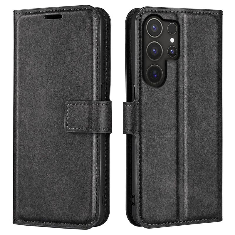 Folio Deksel Til Samsung Galaxy S25 Ultra 5g Lærstil