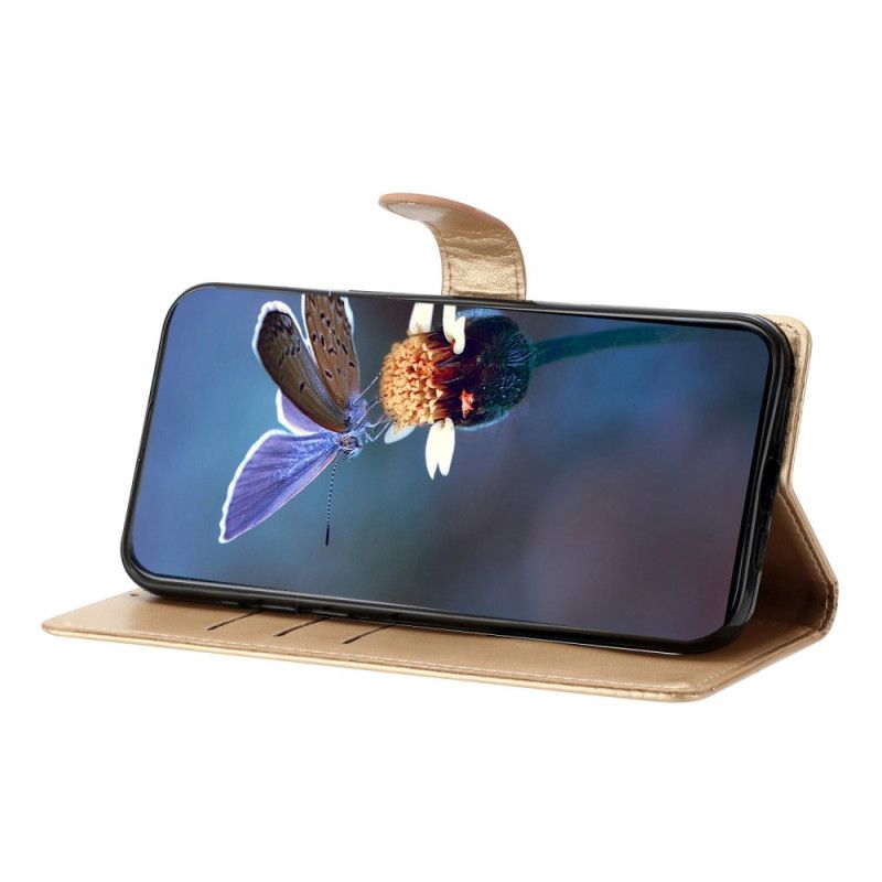 Lærdeksel Folio Deksel Samsung Galaxy S25 Ultra 5g Mobildeksel Kirsebærblomster