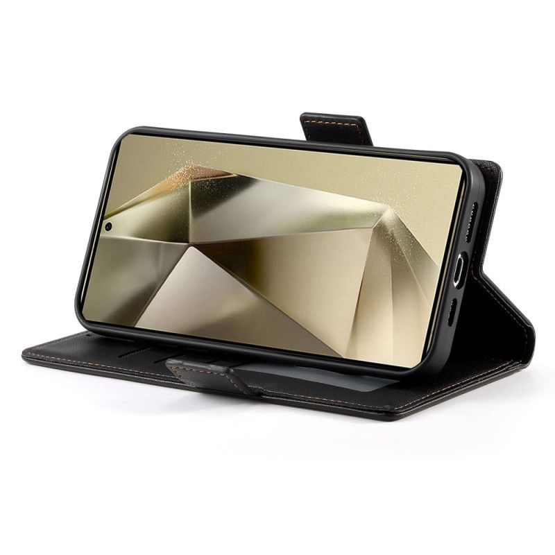 Lærdeksel Folio Deksel Samsung Galaxy S25 Ultra 5g Slank