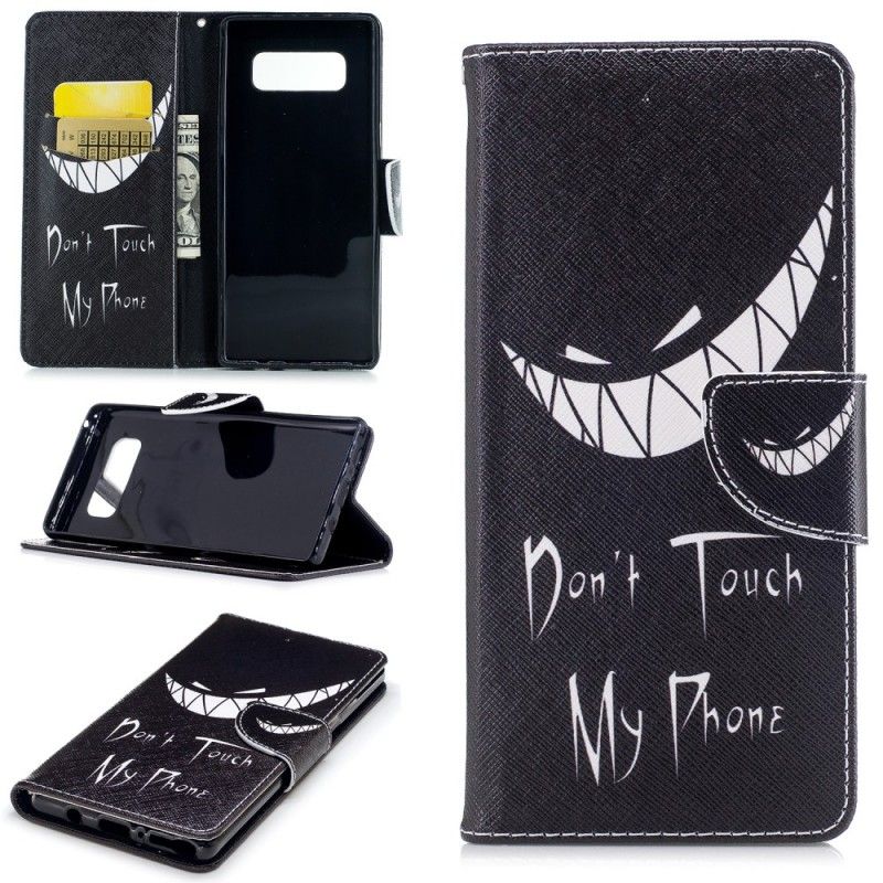 Folio Deksel Samsung Galaxy Note 8 Djeveltelefon Anti-fall