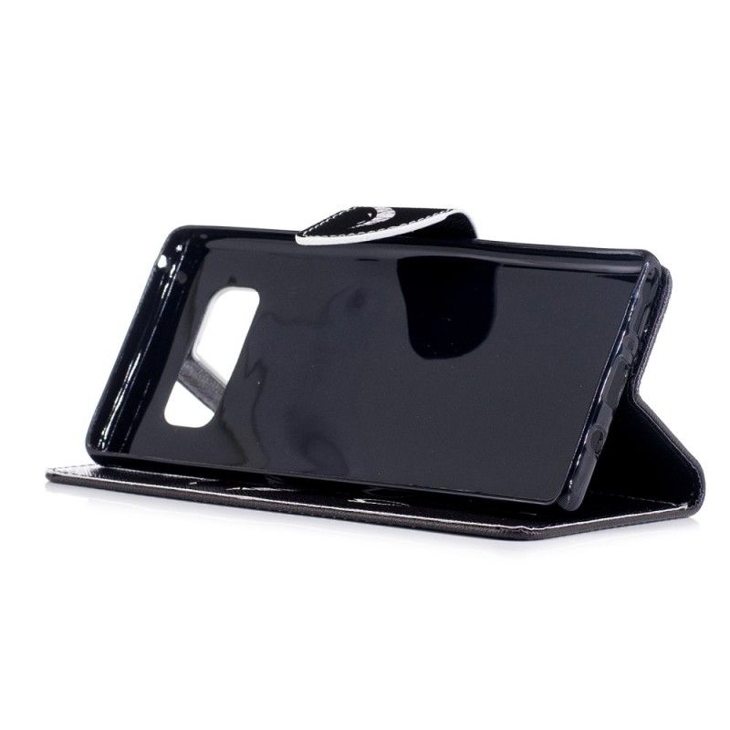 Folio Deksel Samsung Galaxy Note 8 Djeveltelefon Anti-fall