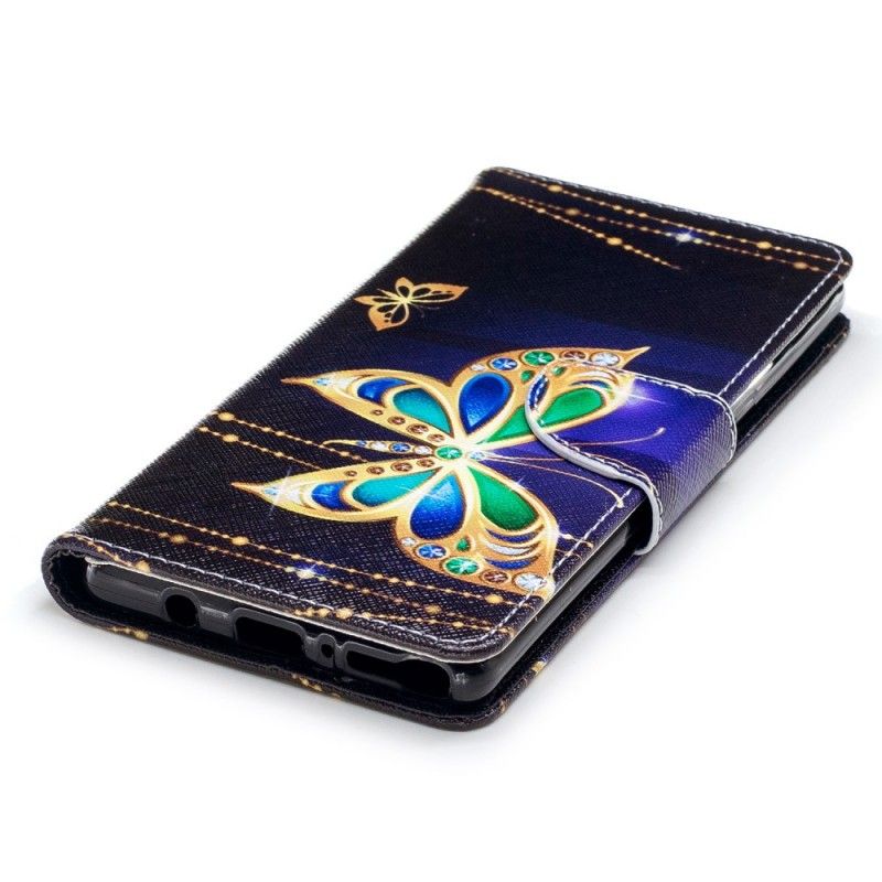 Folio Deksel Samsung Galaxy Note 8 Magisk Sommerfugl Beskyttelse