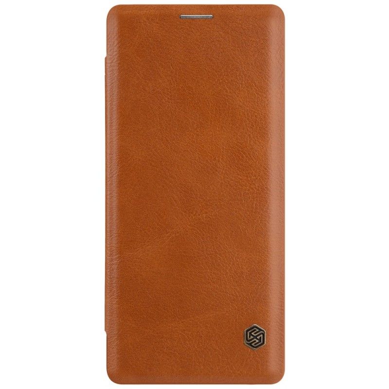 Folio Deksel Samsung Galaxy Note 8 Svart Nillkin Qin-Serien