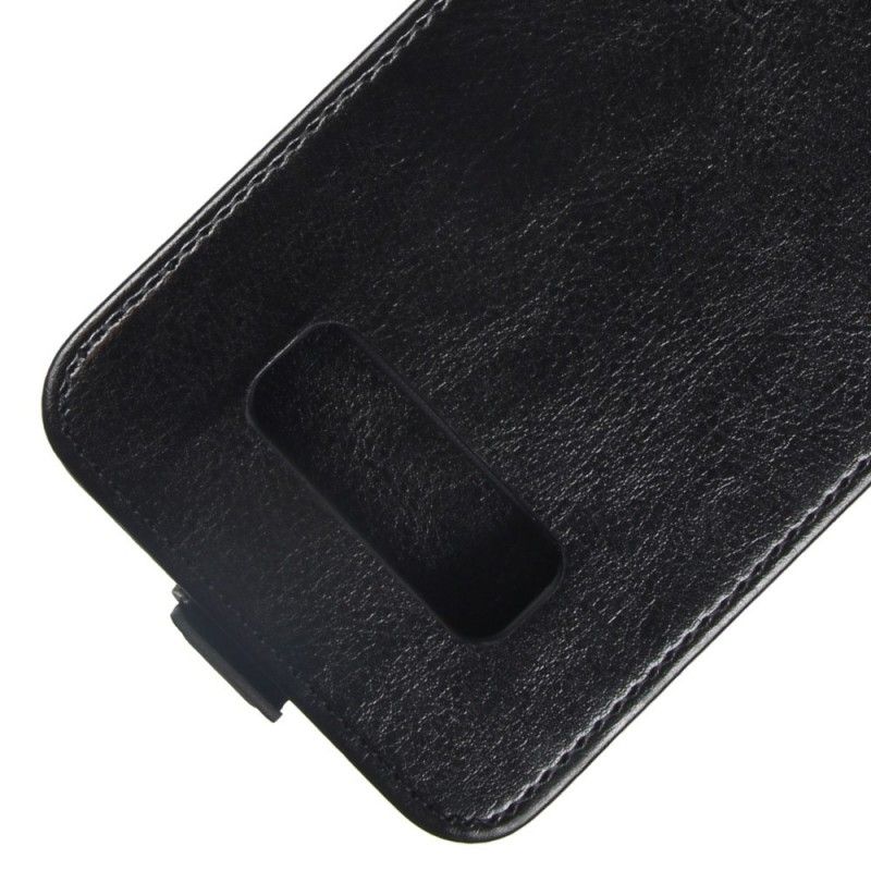 Folio Deksel Samsung Galaxy Note 8 Svart Sammenleggbar Skinneffekt