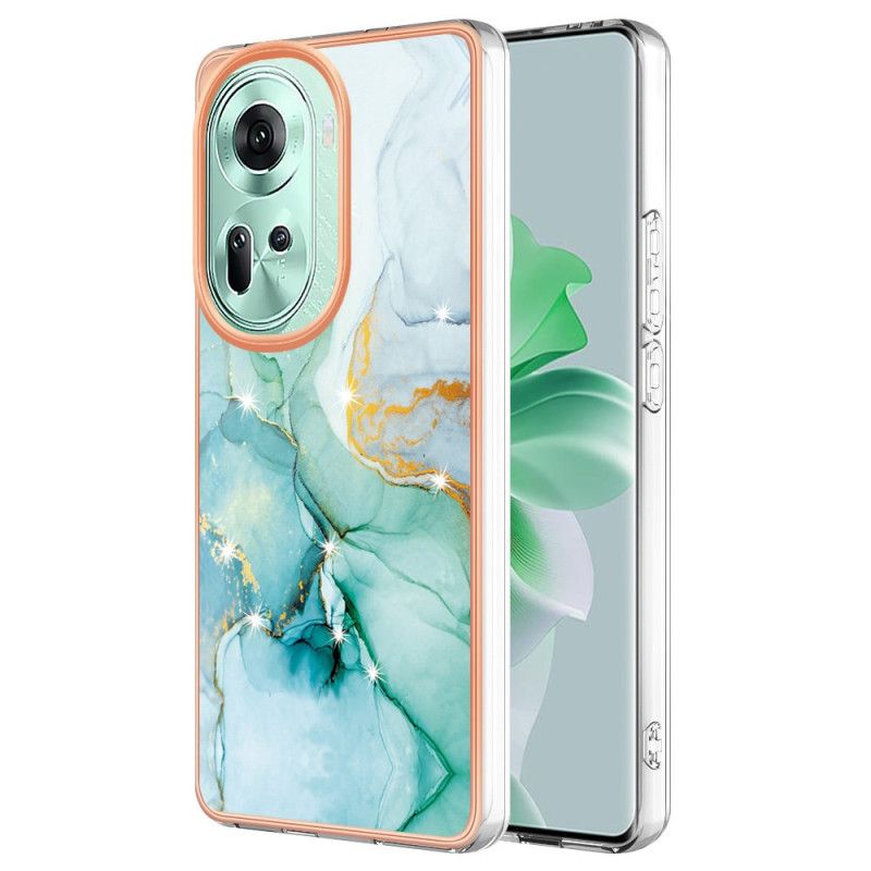 Deksel Oppo Reno 11 5g Marmormønster