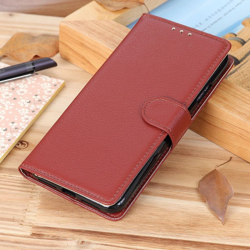 Folio Deksel Moto G200 5g Tradisjonelt Litchi Beskyttelse Deksel