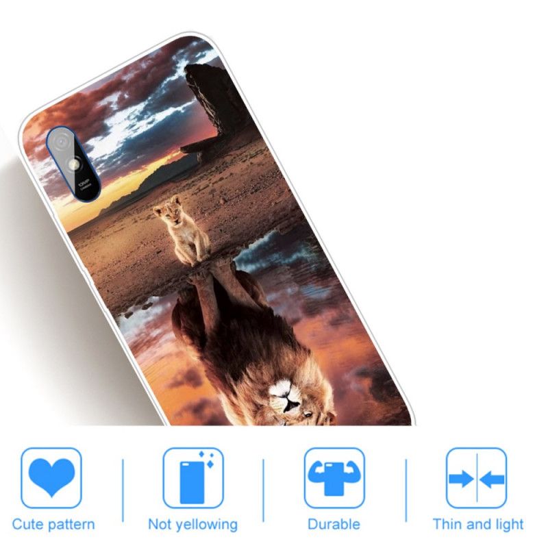 Deksel Xiaomi Redmi 9A Løveunge Drøm