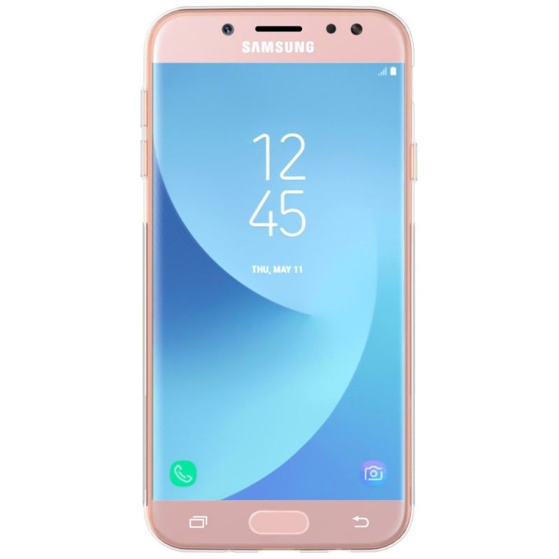 Deksel Samsung Galaxy J5 2017 Hvit Mobildeksel Gjennomsiktig Nillkin