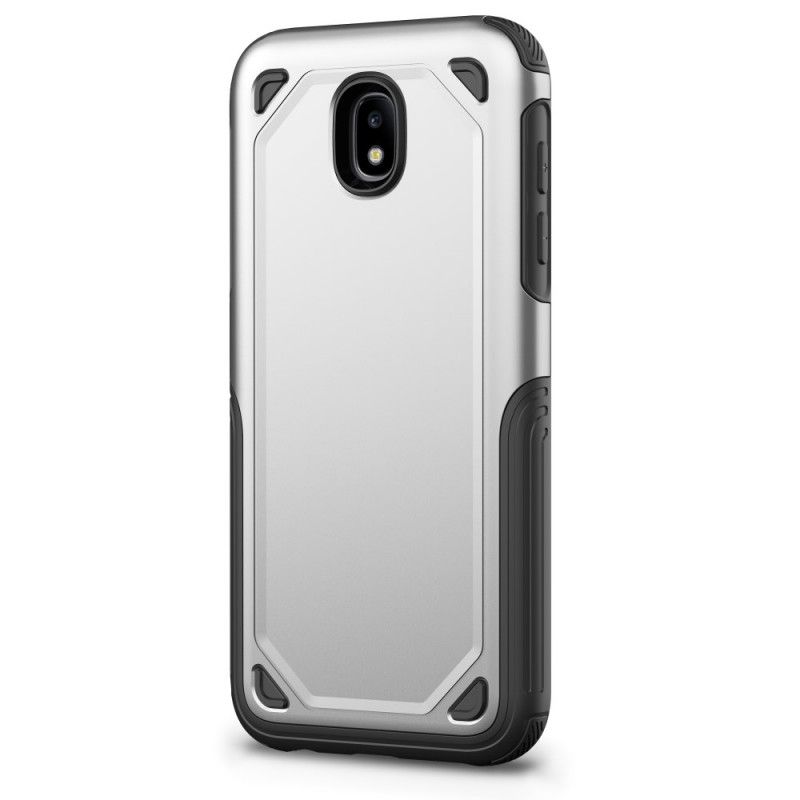 Deksel Samsung Galaxy J5 2017 Svart Premium Metalleffekt