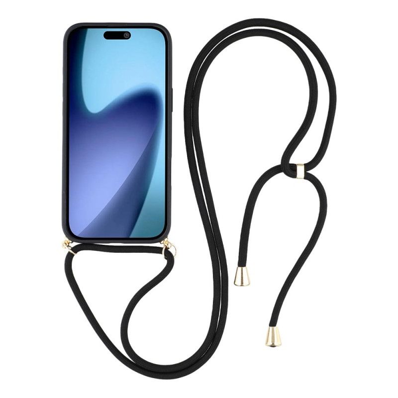 Deksel iPhone Air Med Silikonsnor Og Hvetestrå Beskyttelse Deksel