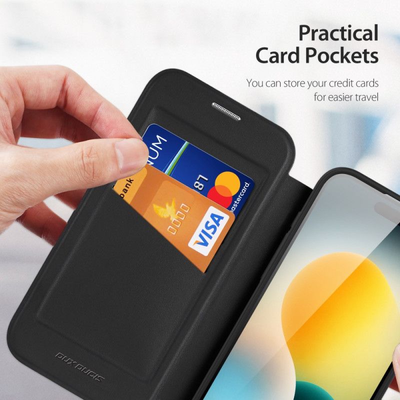 Folio Deksel iPhone Air Magsafe Skin X Pro-serien Stativ Dux Ducis Beskyttelse Deksel