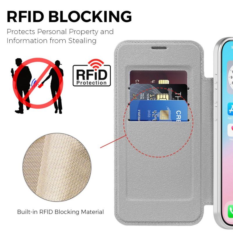 Folio Deksel Til iPhone Air Magsafe-kompatibel Vattert