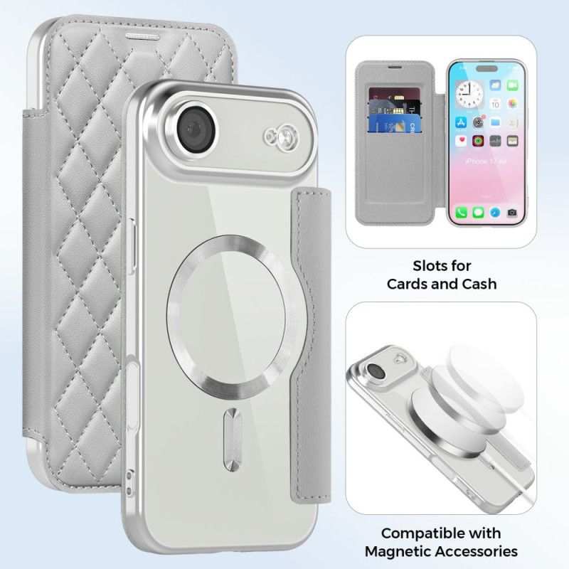 Folio Deksel Til iPhone Air Magsafe-kompatibel Vattert