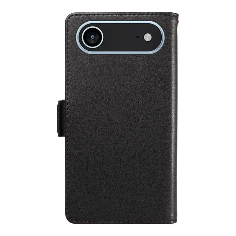 Folio Deksel Til iPhone Air Med Kortholdere Og Håndleddsstropp