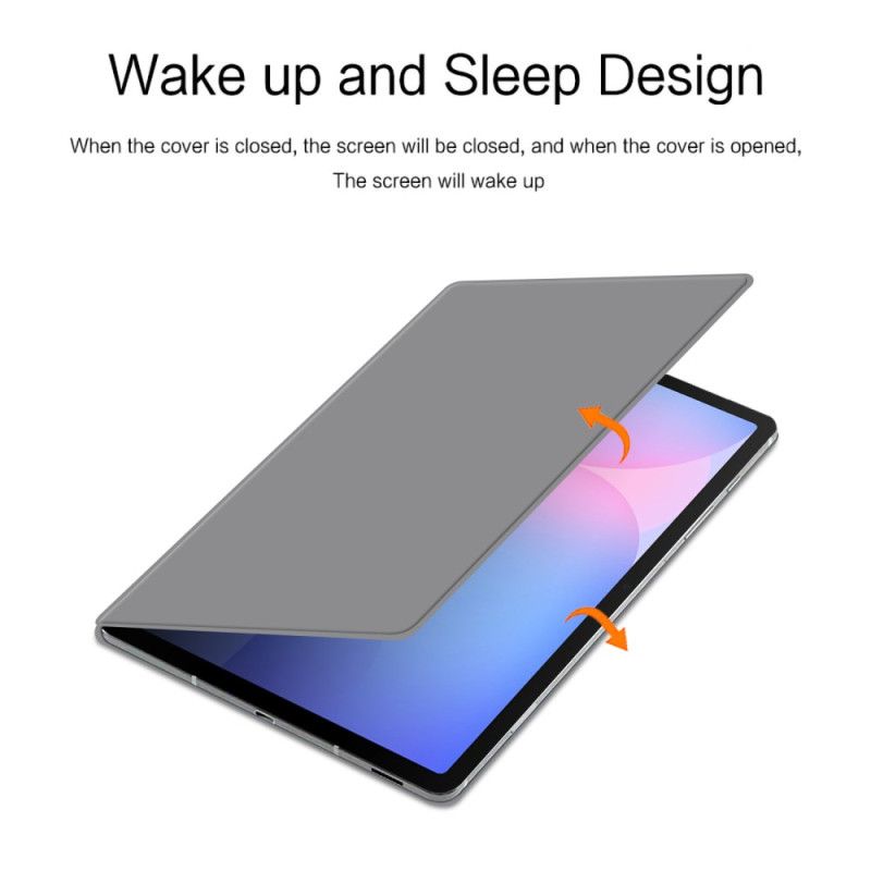 Case Etui Samsung Galaxy Tab S10 Fe Mobildeksel Magnetisk Stativ Og Automatisk Dvale-/vekkefunksjon