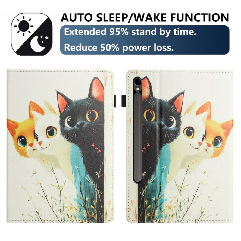 Case Etui Samsung Galaxy Tab S10 Fe Mobildeksel Tre Katterdesign