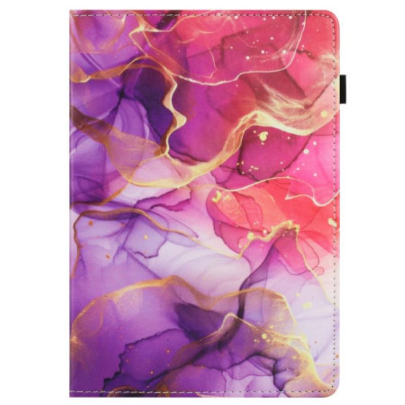 Etui Samsung Galaxy Tab S10 Fe Marmorånd Beskyttelse Deksel