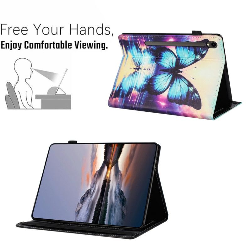 Etui Samsung Galaxy Tab S10 Fe Sommerfugl