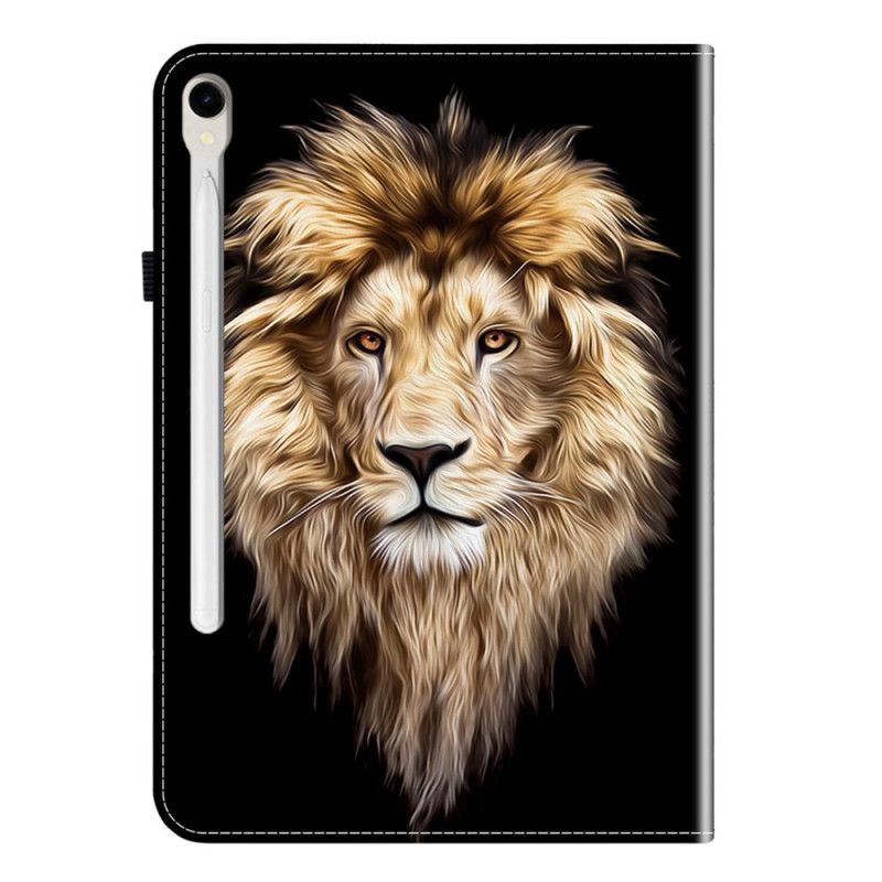 Etui Til Samsung Galaxy Tab S10 Fe Løvehodedesign