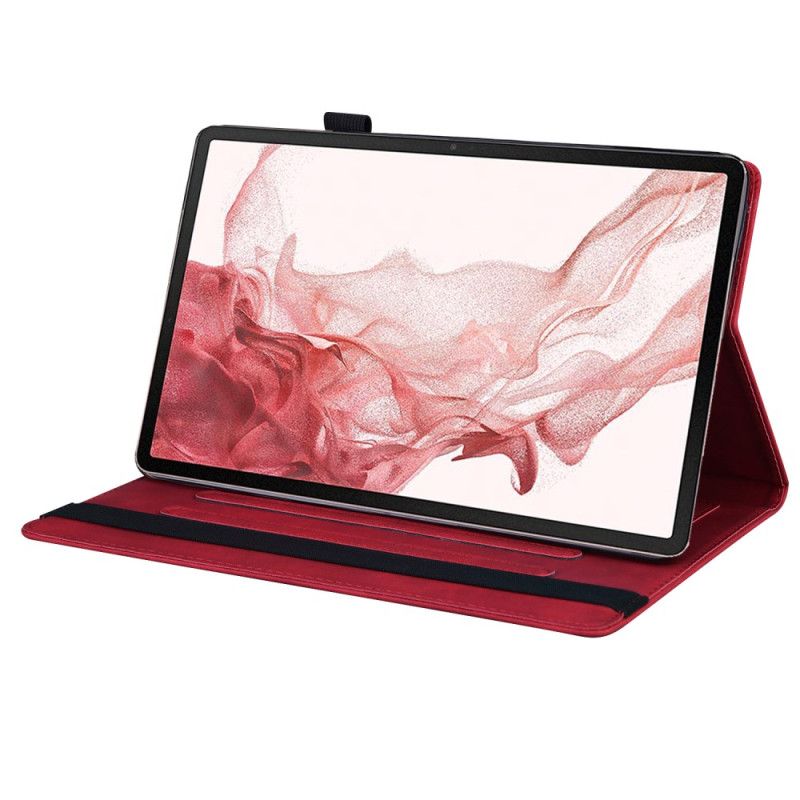 Etui Til Samsung Galaxy Tab S10 Fe Stylusholder Og Frontlomme