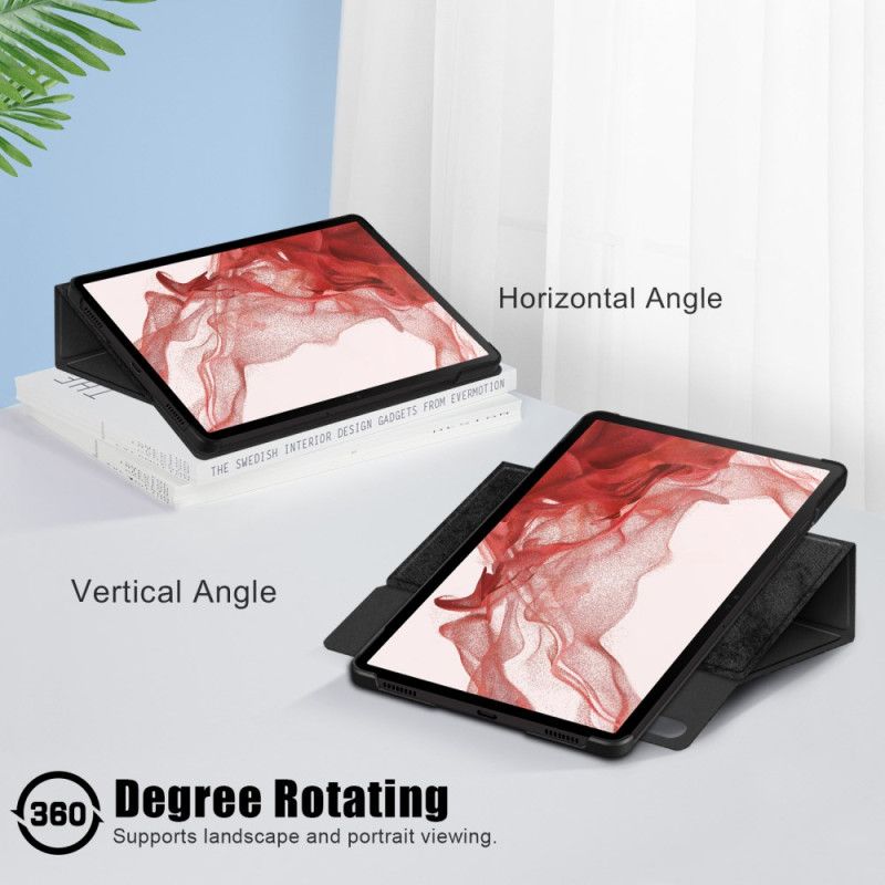 Folio Deksel Samsung Galaxy Tab S10 Fe Roterende