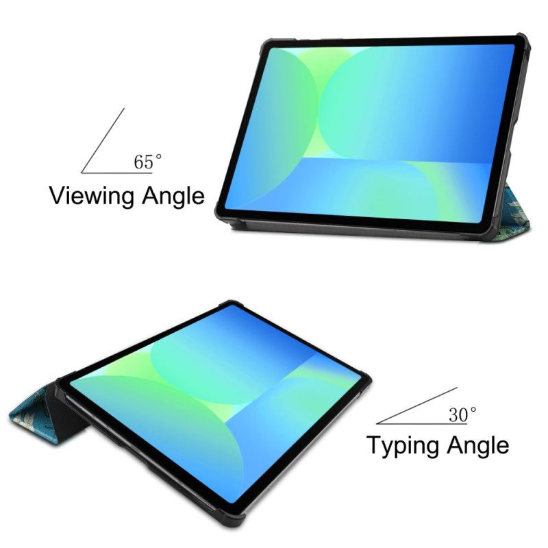 Samsung Galaxy Tab S10 Fe Blomstermotiv