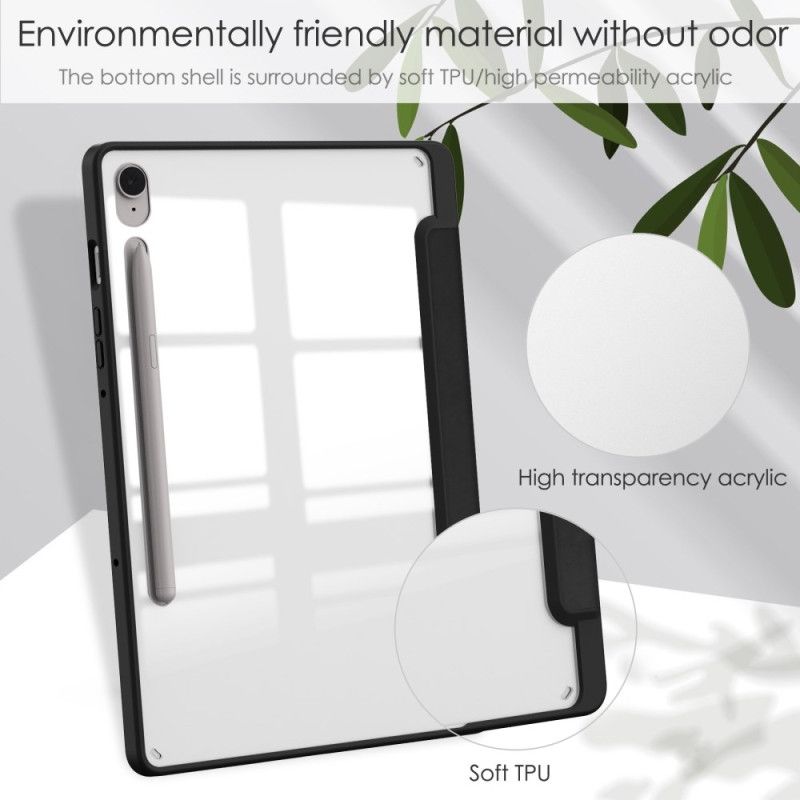 Samsung Galaxy Tab S10 Fe Gjennomsiktig Bakside