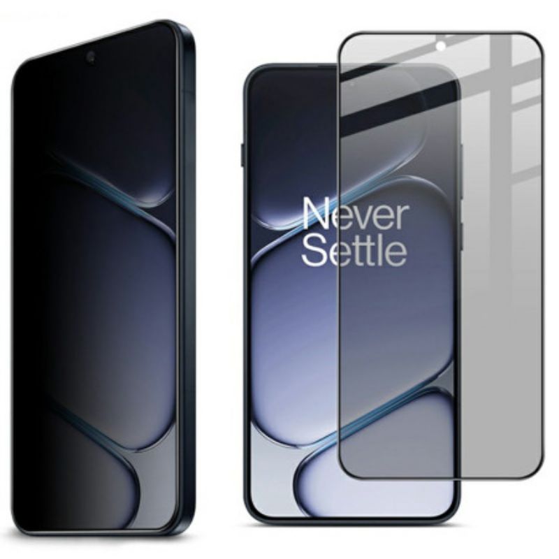 Anti-spion Skjermbeskytter I Herdet Glass For Oneplus 15r (fingeravtrykkslåsing)