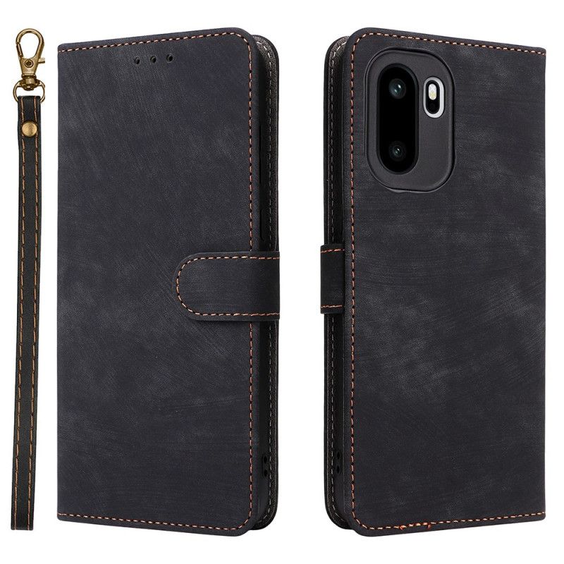 Folio Deksel Oneplus 15r Rfid-blokkerende Semsket Skinn-effekt