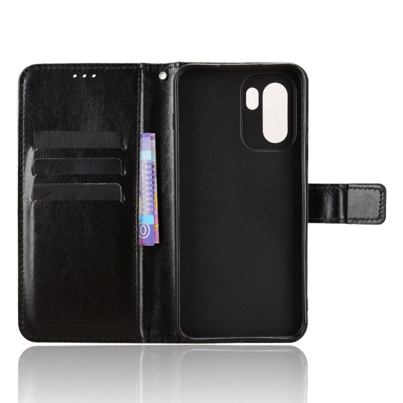 Lærdeksel Folio Deksel Oneplus 15r Mobildeksel Prangende Kunstskinn