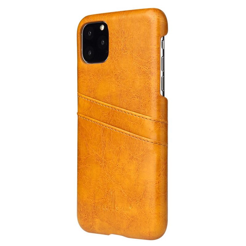 Deksel iPhone 11 Pro Rød Fierre Shann Kortholder