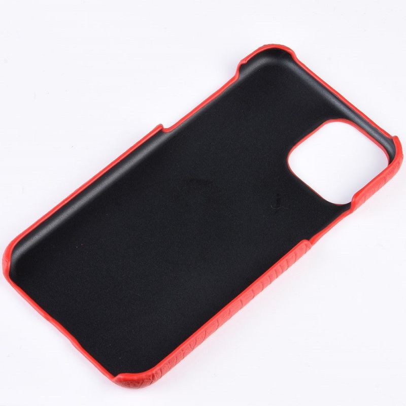 Deksel iPhone 11 Pro Svart Krokodillehudstil