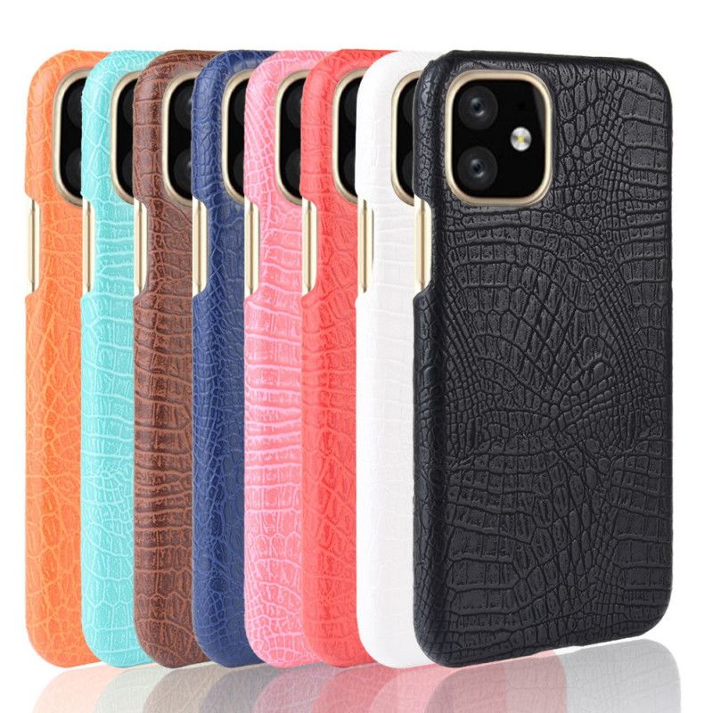 Deksel iPhone 11 Pro Svart Krokodillehudstil