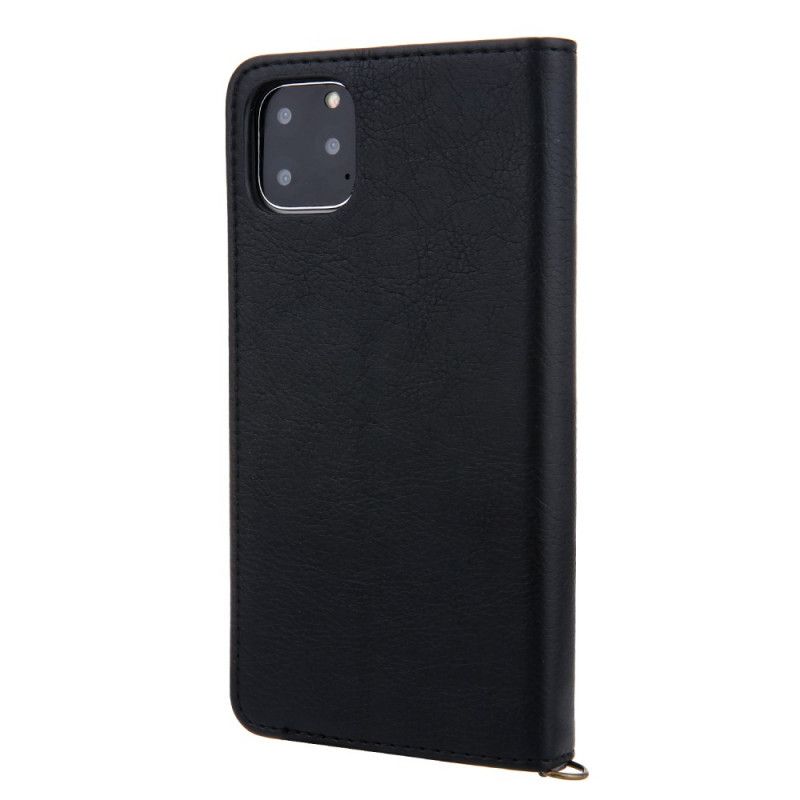 Folio Deksel for iPhone 11 Pro Brun Førsteklasses Skinnstil