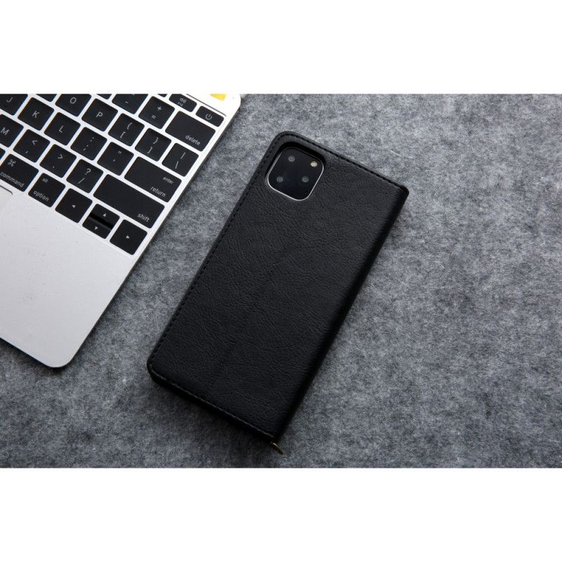 Folio Deksel for iPhone 11 Pro Brun Førsteklasses Skinnstil