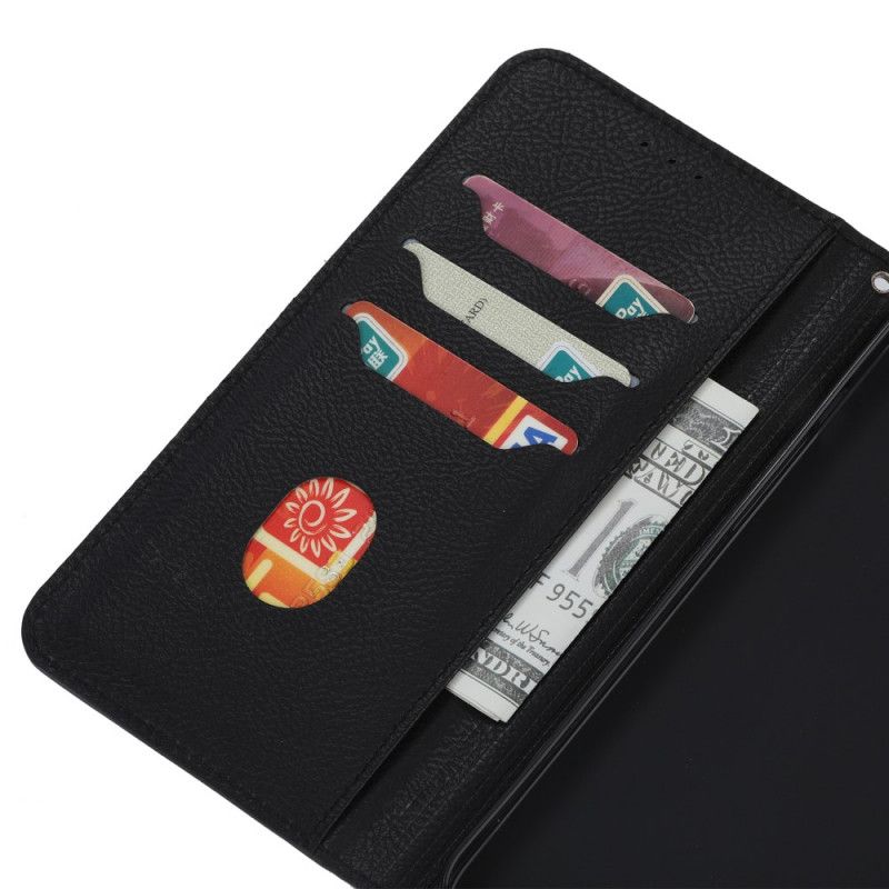 Folio Deksel iPhone 11 Pro Svart Kortholder Foran