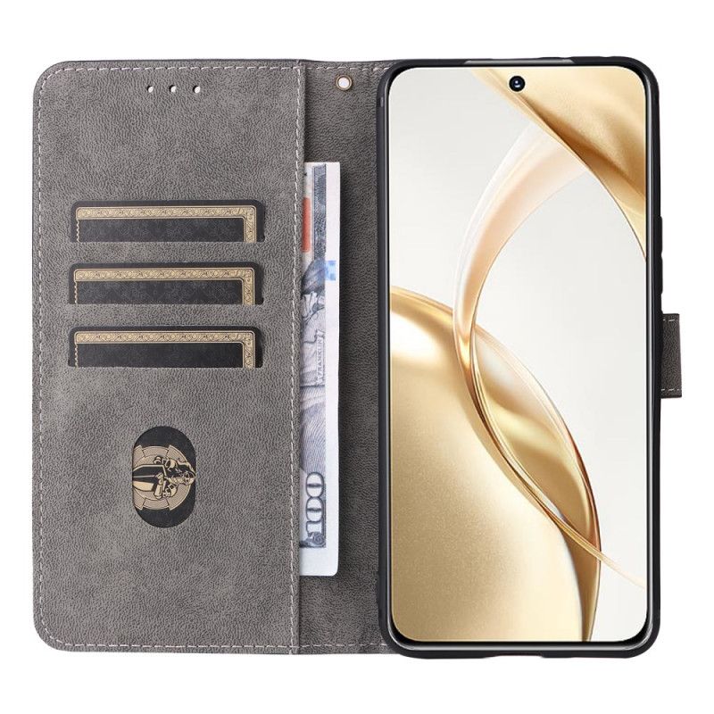 Folio Deksel Til Honor 200 Lite Rfid-blokkerende Lanyard-lommebok