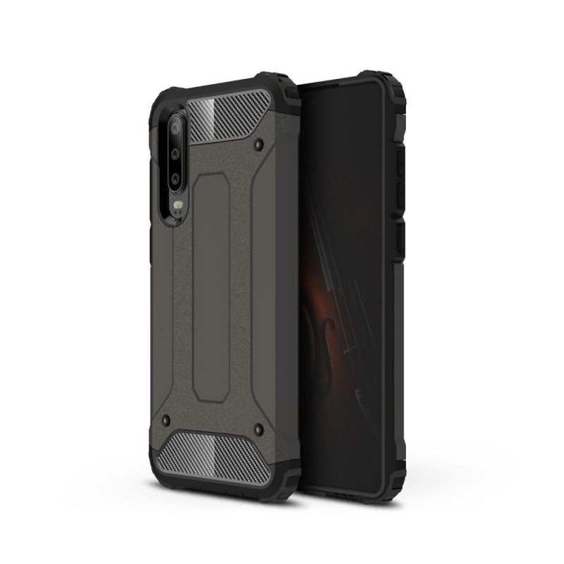 Deksel for Huawei P30 Svart Overlevende
