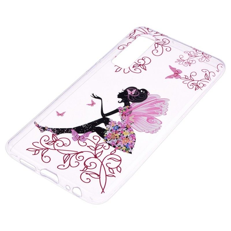 Deksel Huawei P30 Gjennomsiktig Blomsterfe