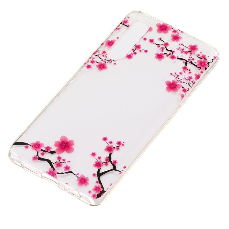 Deksel Huawei P30 Gjennomsiktig Blomstrende Tre Beskyttelse
