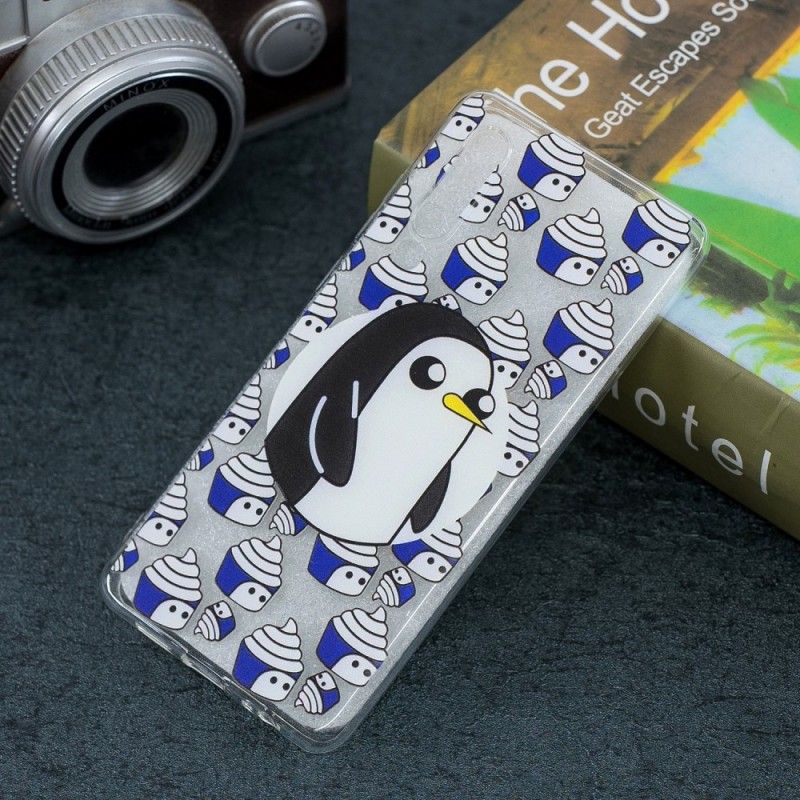 Deksel Huawei P30 Gjennomsiktige Pingviner