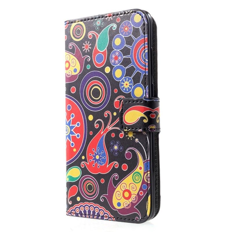 Folio Deksel for Huawei P30 Galakse Design